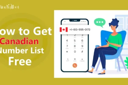 How to Get Canadian Phone Number List Free